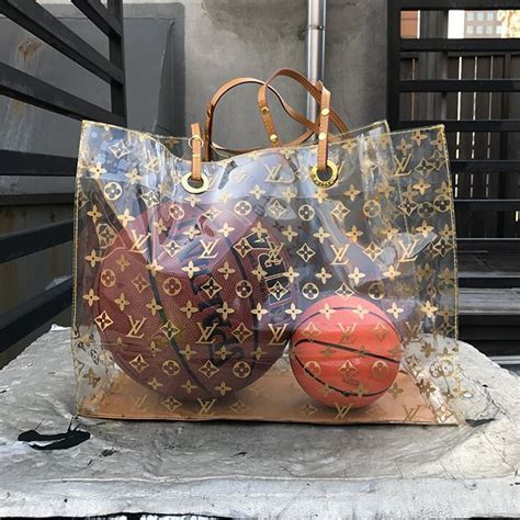 louis vuitton plastic bac|louis vuitton plexiglass bag.